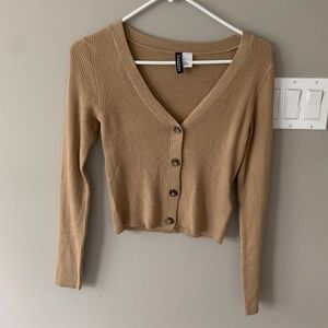 Tan Cardigan